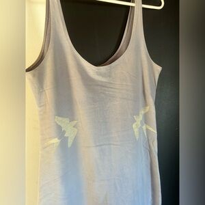 Organic Cotton Bodycon Midi Dress Size M